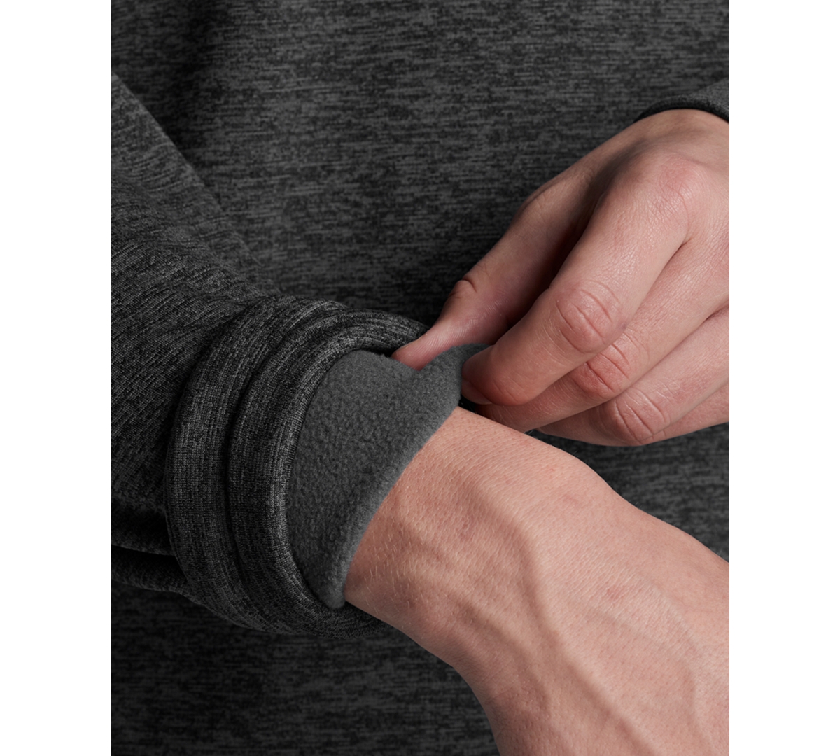 Under Armour Men's Armour Fleece Twist Quarter-zipper Sweatshirt In Gray