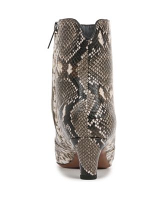 Women’s Alexandria Snipped Toe Kitten Heel Booties