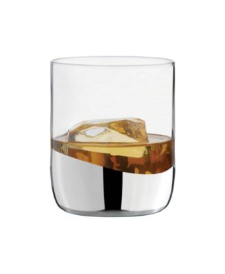 Wave Double Old Fashioned Tumblers, Set of 2