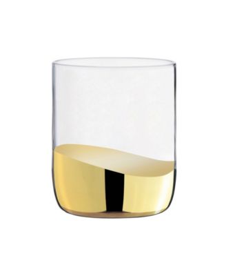 Wave Double Old Fashioned Tumblers, Set of 2