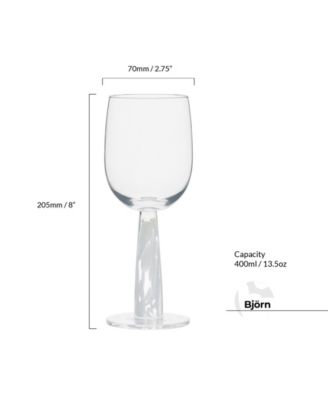 Bj&ouml;rn Wine Glasses, Set of 2