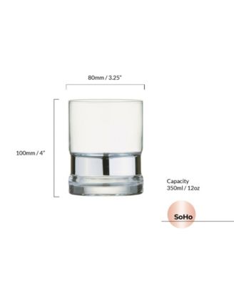 SoHo Double Old Fashioned Tumblers, Set of 2