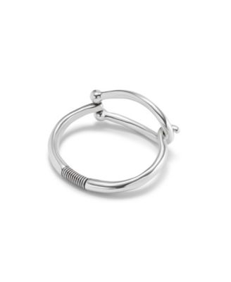Rectangular Central Link Rigid Bracelet