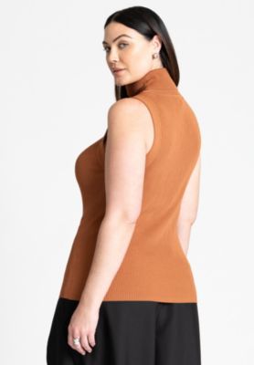 Women's Plus Size Turtleneck Layering Sweater