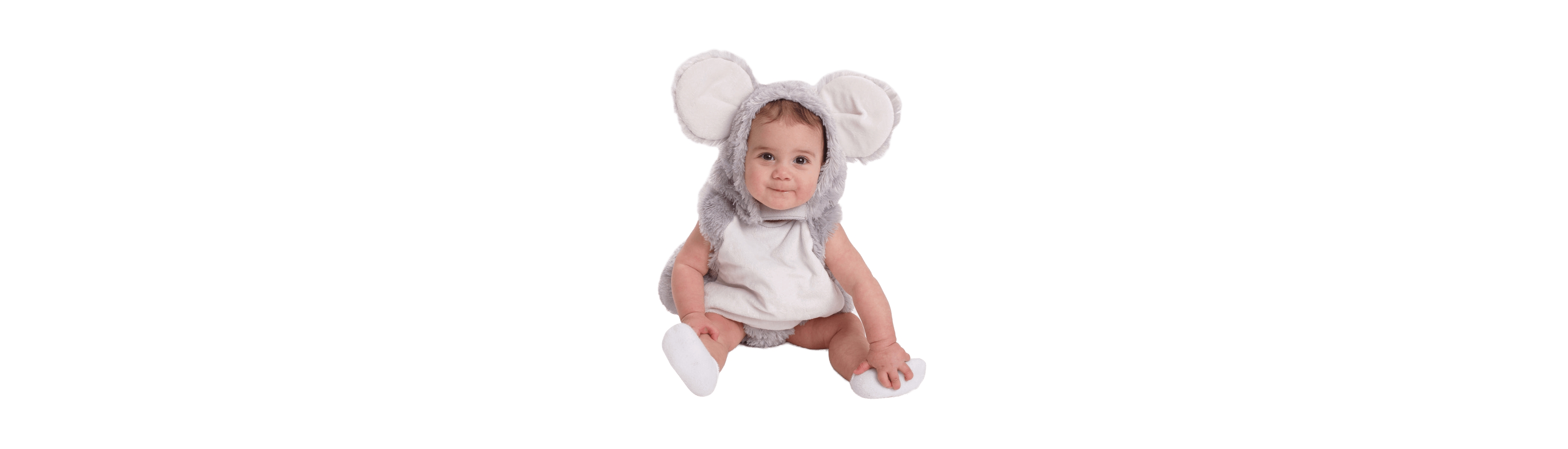 Dress Up America Mouse Onesie & Hood Costume Set