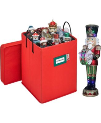 Nutcracker and Figurine Collectible Storage Box - Store up to 9 pc of 16 inch