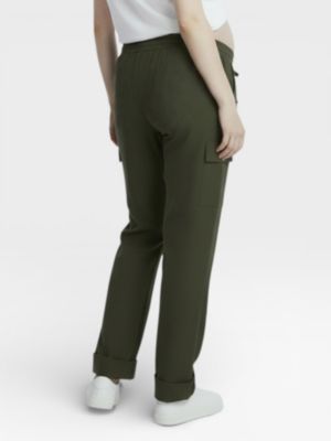 Maternity Under the Belly Utility Cargo Relaxed Fit Pant - Motherhood