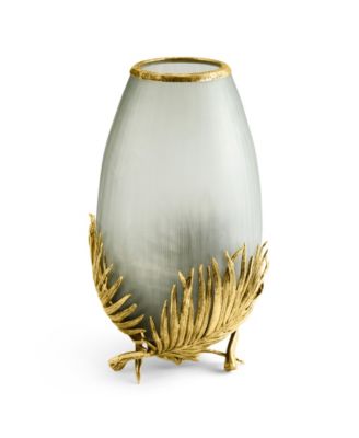 Palm Medium Glass Vase