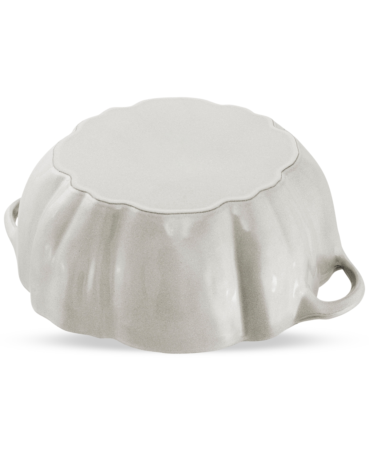Staub Cast Iron 3.5-qt Pumpkin Cocotte With Stainless Steel Knob