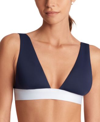 Lauren Ralph Lauren - Women's Banded Modern V-Neck Bikini Top
