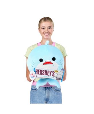 Zuru Large Shark and Hershey Cookie n Cream Soft Plush Toy