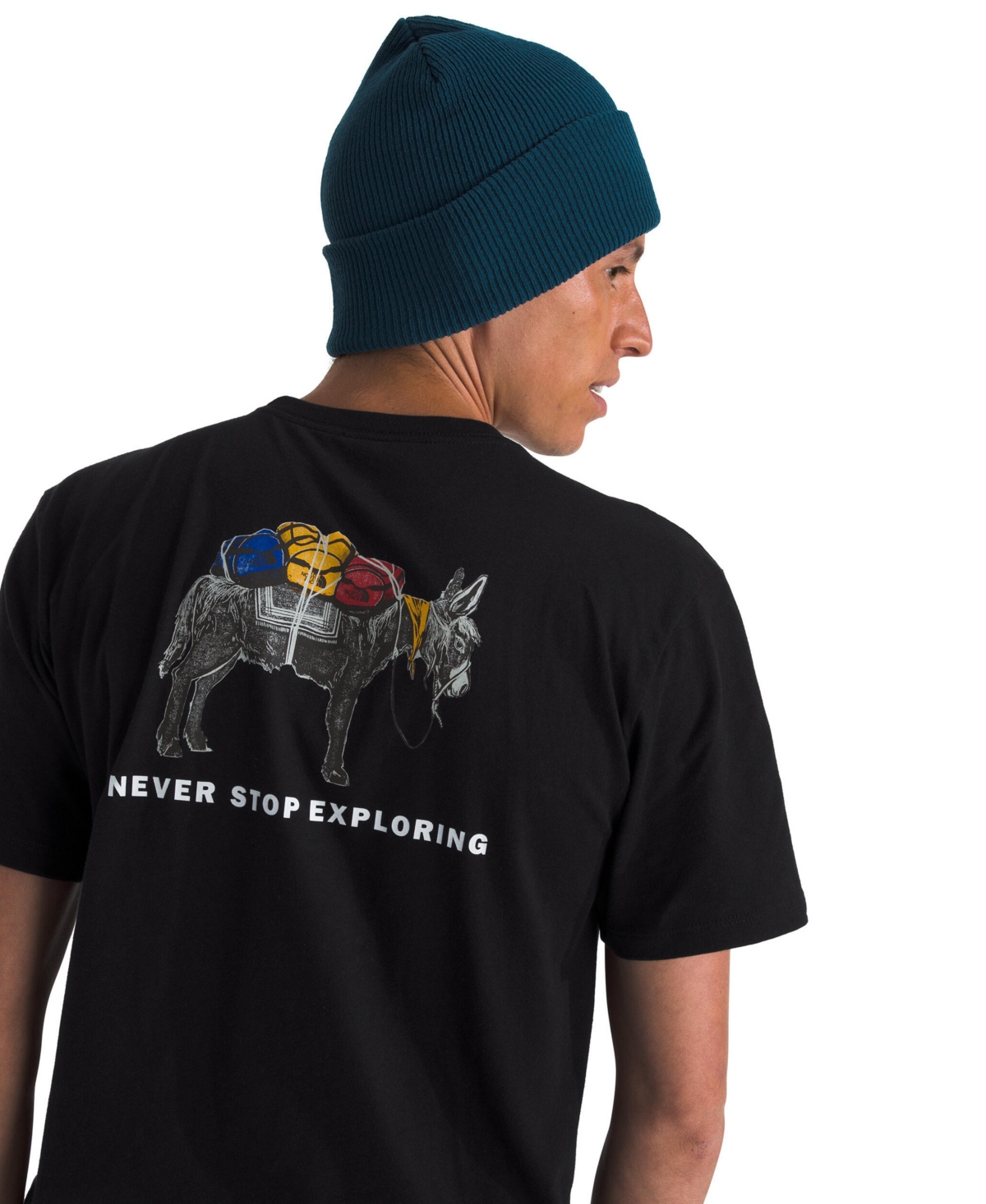 THE NORTH FACE MEN'S PONY WHEELS STANDARD-FIT GRAPHIC T-SHIRT 