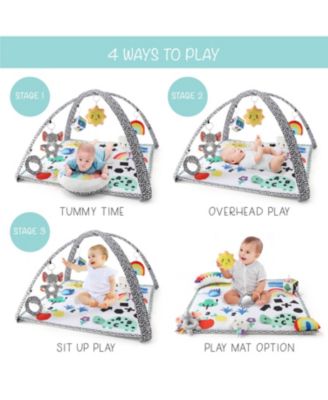 Montessori Elephant 7-in-1 Activity Play Gym & Play Mat for Baby