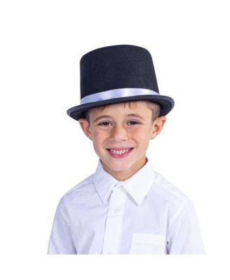 Kids Tuxedo Top Hat