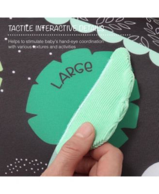 Montessori Play Ring for Babies, Activity Center for Baby & Sensory Center for Sitting Up