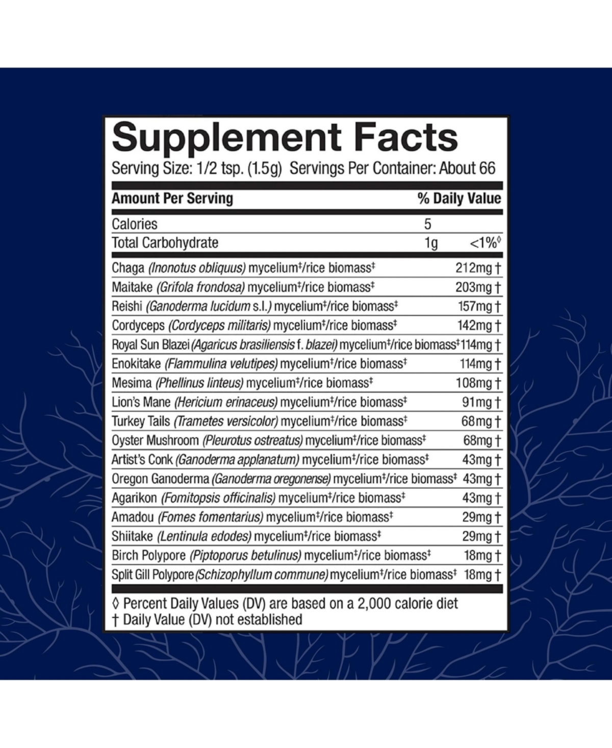 Host Defense MyCommunity Powder - 17 Species Blend Mushroom Supplement for Immune Support - Extract with Lion's Mane, Reishi, Chaga, Cordyceps, Turkey
