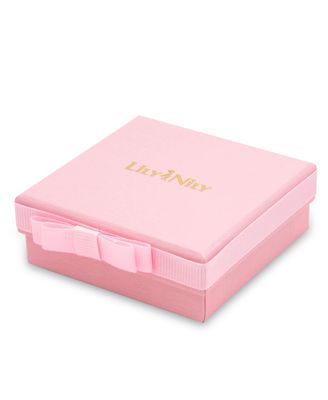 Girls Glitter Butterfly Necklace and Earrings Set