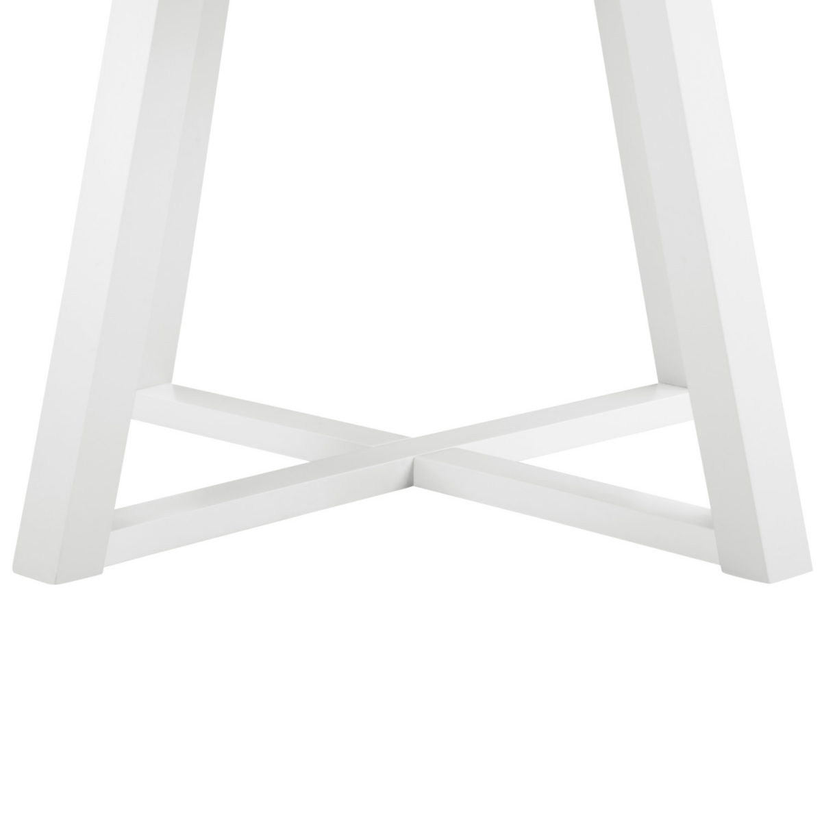 Streamdale Furniture 3-Piece Round Dining Set, Trestle Dining Table with 2 Stylish Chairs