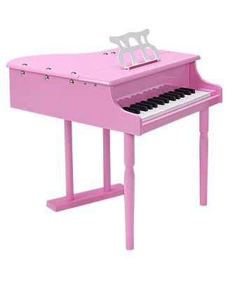 Musical Instrument Toy 30-Key Children Mini Grand Piano with Bench