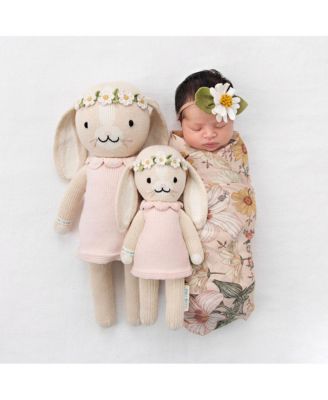 cuddle+kind Unisex Hannah the bunny blush - Baby