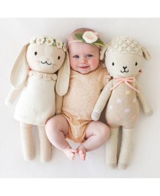 cuddle+kind Unisex Little Lucy the lamb (pastel) - Baby