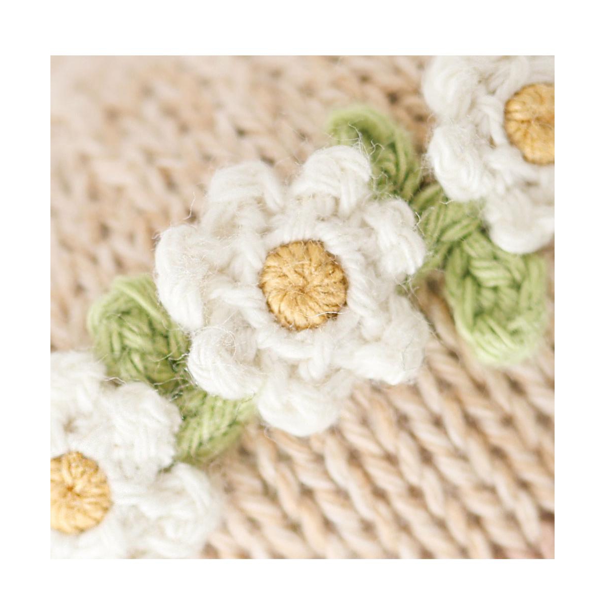 cuddle+kind cuddle+kind Unisex Baby honey bear (flower crown) - Baby -pastel brown