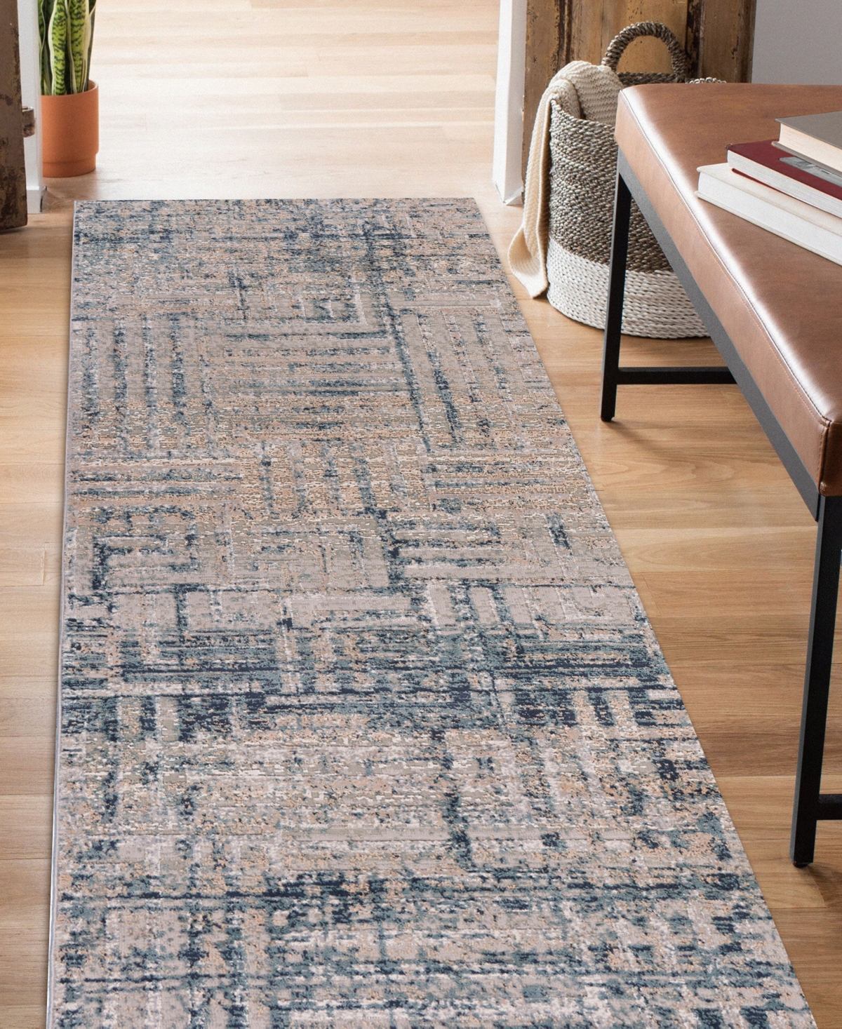 Lr Home Idris IMAGI81517 Area Rug - Blue