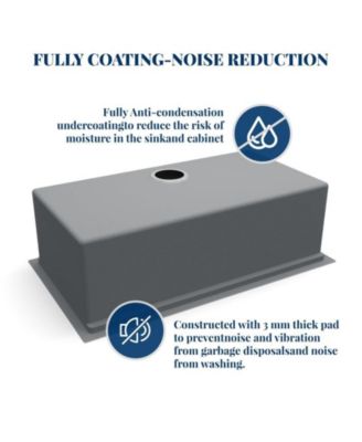 Kitchen Sink, 33 Inch Brushed Nickel Topmount Kitchen Bar Sink with Single-tier Track, Stainless Steel 16 Guage Single Bowl Kitchen Sinks, Family and Bar Sink with Full Accessories