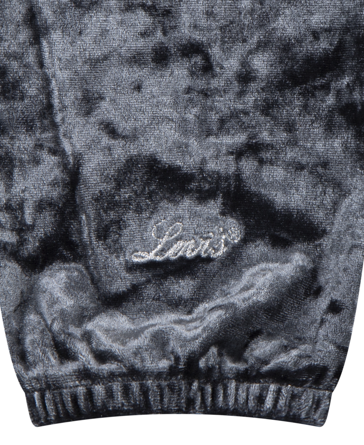 LEVI'S BIG GIRLS LONG SLEEVE CRUSHED VELOUR TOP 