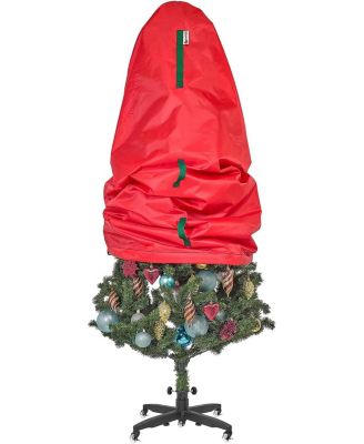 Upright Christmas Tree Storage Bag For Topiary and Holiday Tree up to 9 ft Tall