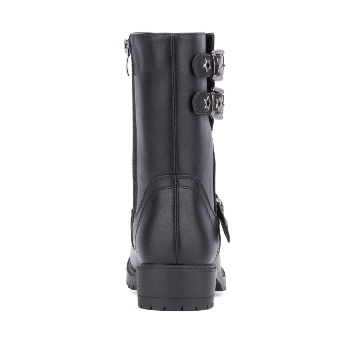 Olivia Miller Little Girls Moto Lug Sole Boots