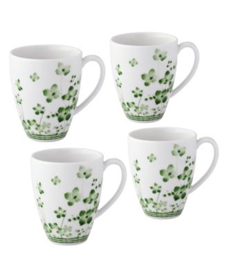 Bloomington Road 4.75" Set of 4 Mugs, Service for 4
