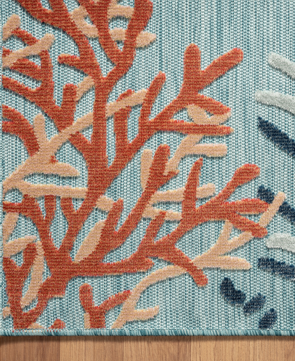 Lr Home Vance VERND8210B Outdoor Area Rug