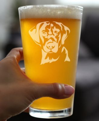 Labrador Profile Pint Glass
