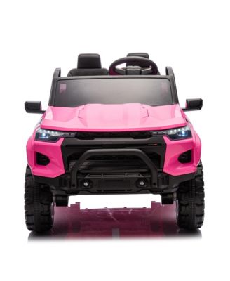 Electric Kids Pickup Truck w/ Remote, 4WD, Safety Belts, USB, Bluetooth