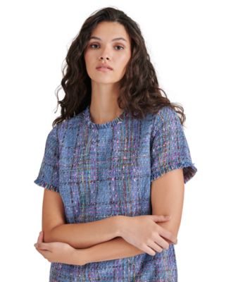 steve madden short sleeve sweater dress Steve Madden Women's Short Sleeve Sweater Dress New Size L