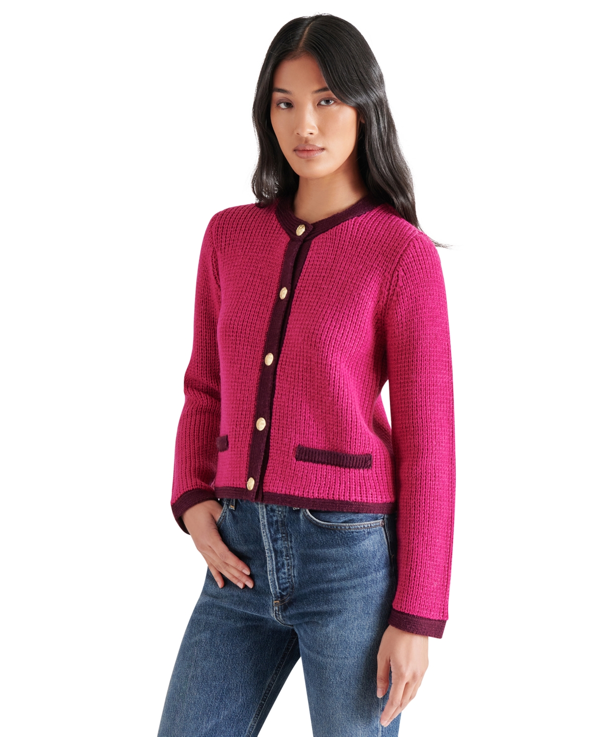 Steve Madden Women's Fantino Sweater Jacket