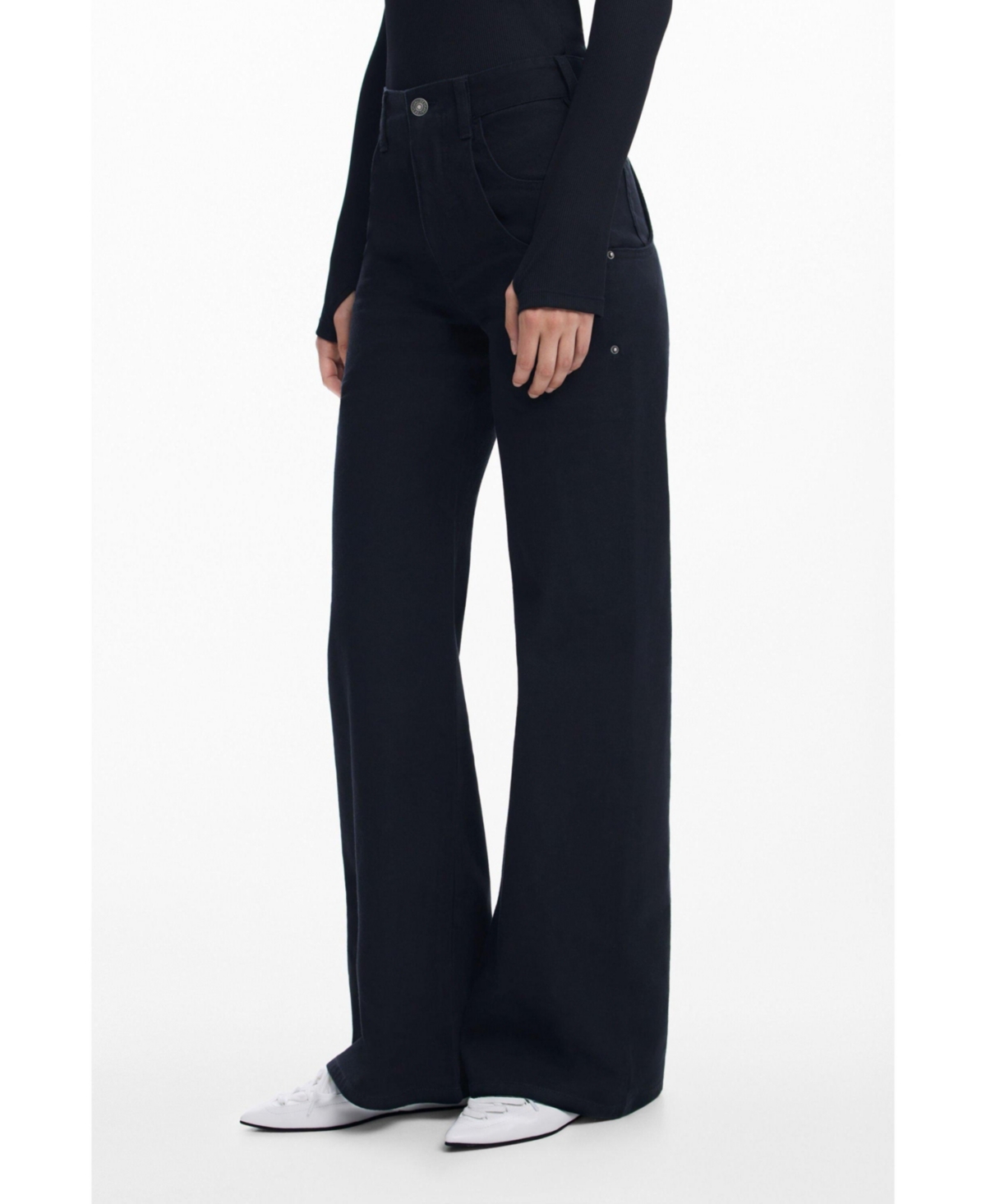 Desigual Women's Maitrepierre Wide Leg Jeans