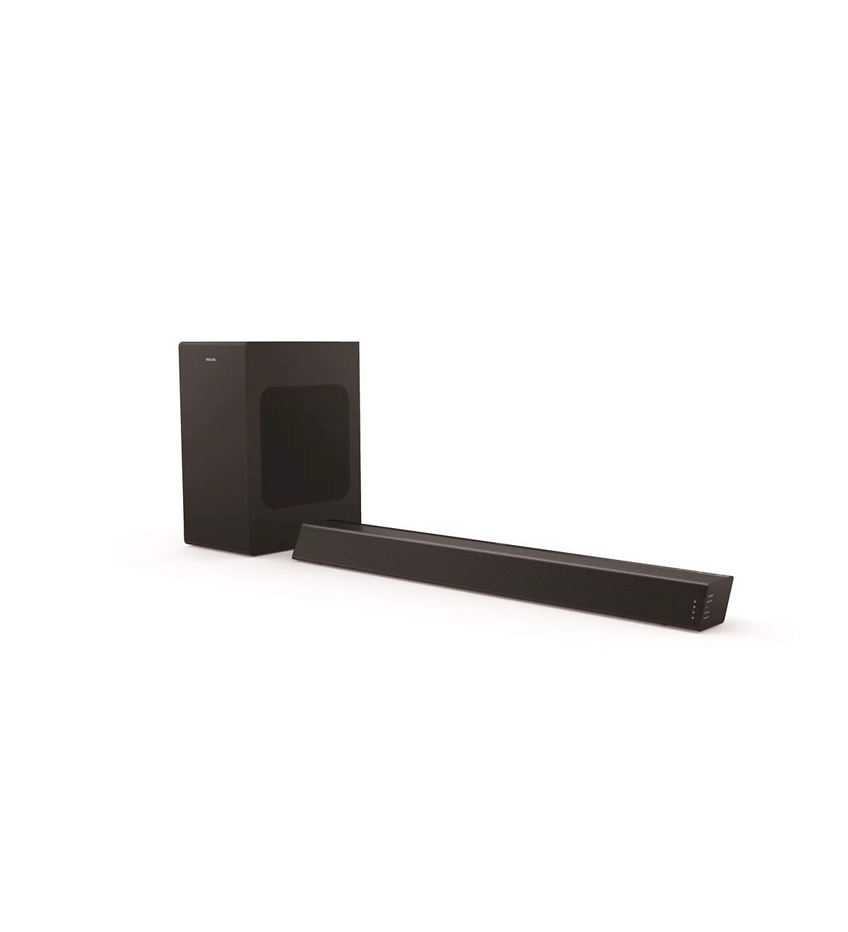 Philips 2.1 Channel Soundbar with Wireless Subwoofer – Dolby Audio, Bluetooth Streaming, Hdmi Arc, Multiple Sound Modes,- Black