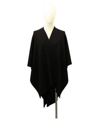 Women's Bow Rib Ruana Wrap