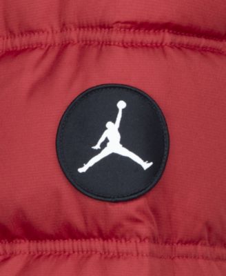 Boys 8-18 Printed Full-Zip Hooded Puffer Jacket 