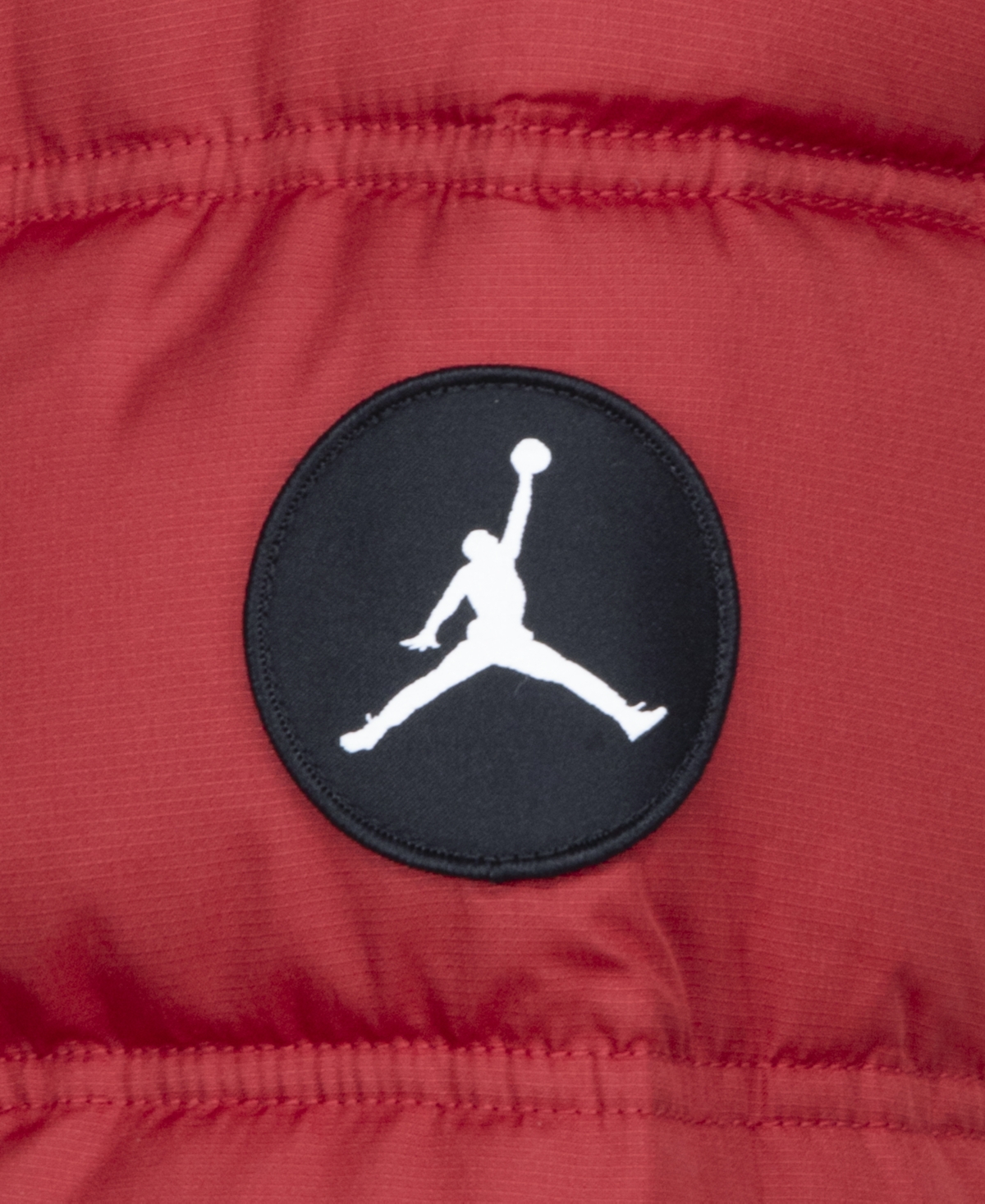 Jordan Big Boys Printed Full-Zip Hooded Puffer Jacket - R78gym Red