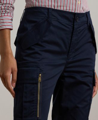 Women's Cotton Sateen Cargo Pant