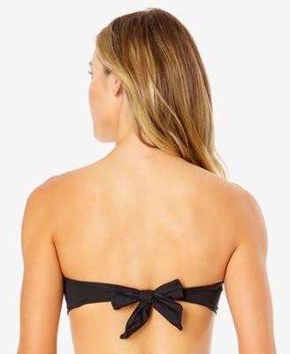 Solid Twist-Front Bikini Top