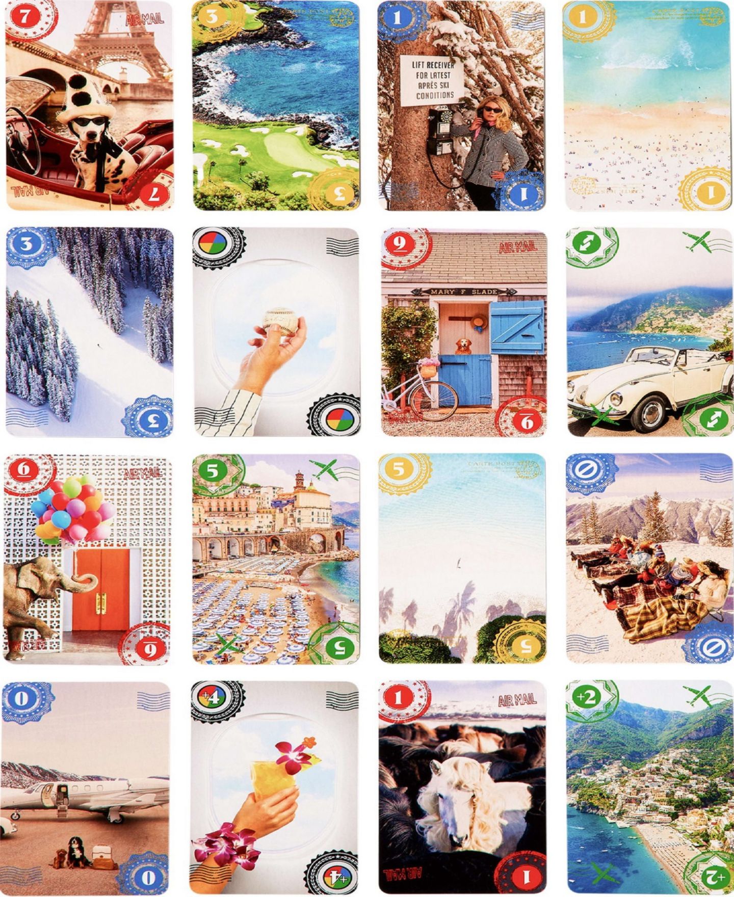 Детская карточная игра Mattel UNO Artiste Collection Gray Malin Card Game — фото 4