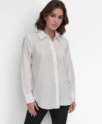 Women's Button-Front Blouse