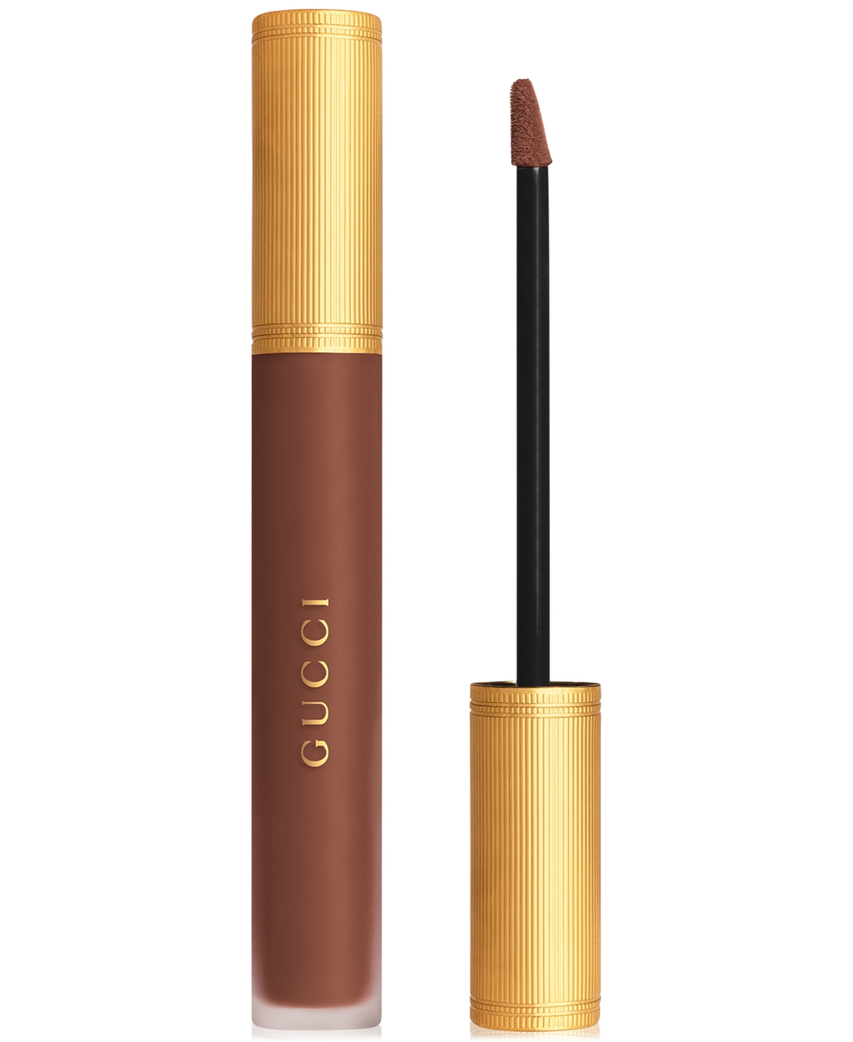 Gucci Rouge A Levres Transfer-proof Matte Liquid Lipstick In 124 - Emilie Brown