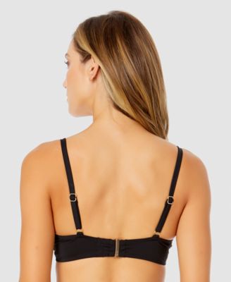 Women's V-Wire Elongated Underwire Bikini Top