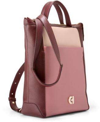 Cole Haan Grand Ambition Small Convertible Leather Backpack  display picture 1