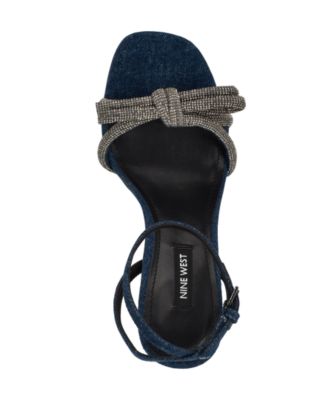 Women's Ivid Square Toe Tapered Heel Dress Sandals